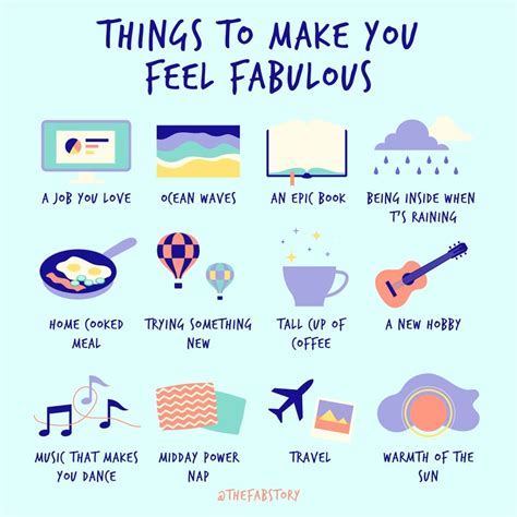 Don't try to think too hard; Things To Make You Feel Fabulous - Fabulous Magazine