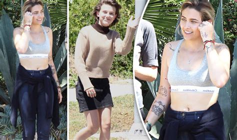 Paris Jackson Flashes Toned Midriff While Filming With Stranger Things