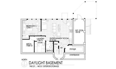 Daylight Basement House Plans Small House Image To U