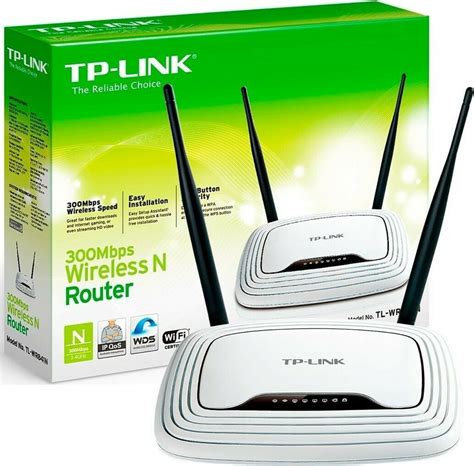 Tp Link Tl Wr841n V14 Ασύρματο Router Wi‑fi 4 με 4 Θύρες Ethernet