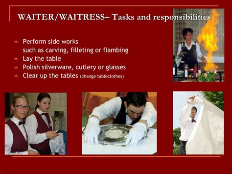 Ppt Waiter Waitress Powerpoint Presentation Free Download Id4870484