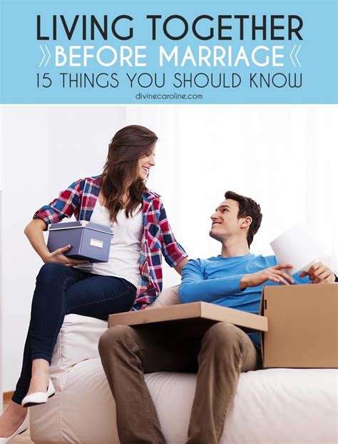 Living Together Before Marriage 15 Things You Should Know More