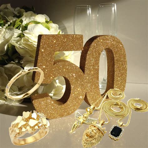 What Is A T For 50th Wedding Anniversary Personalized Gold Glass