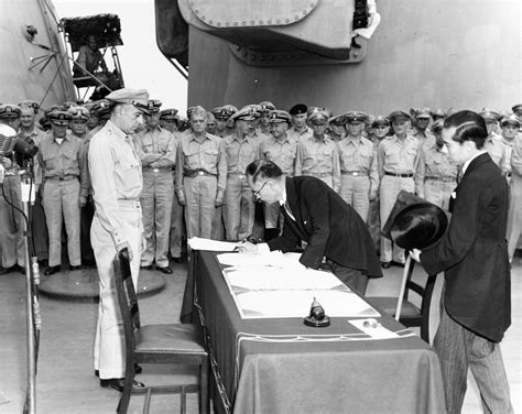 Japanese Instrument Of Surrender Military