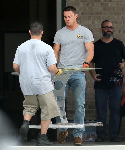 Channing tatum impressed the studio audience with his dance movescredit: Channing Tatum on Magic Mike 2 set as more cast members ...