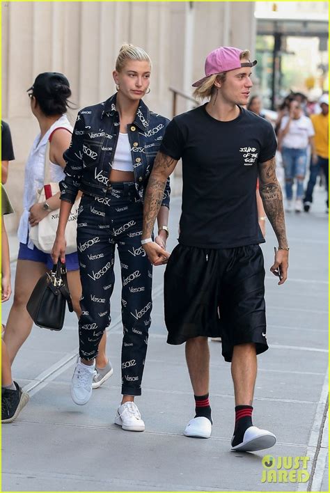 justin bieber and hailey baldwin hold hands after dinner date photo 4111222 justin bieber