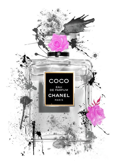 Coco Eau De Parfum Chanel Perfume 88 Digital Art By Prar K Arts
