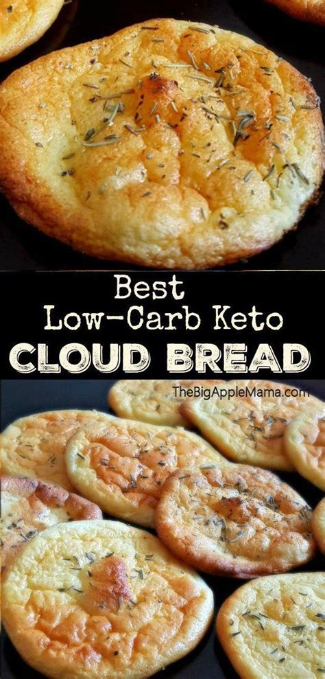 Check out 30 of the best keto bread recipes that go beyond gluten free. The Best No-Carb Cloud Bread with Only 4 Ingredients | No ...