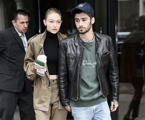 Gigi shared the sweetest selfie of her snuggling up to a shirtless zayn, writing flyin home to my happy place ❤️. mama hadid gave her stamp of approval. Gigi Hadid Responds to Rumors Her Zayn Malik Relationship ...
