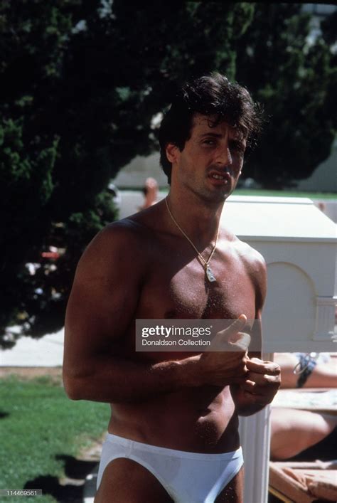 Actor Sylvester Stallone Poses For A Portrait In Circa In Los