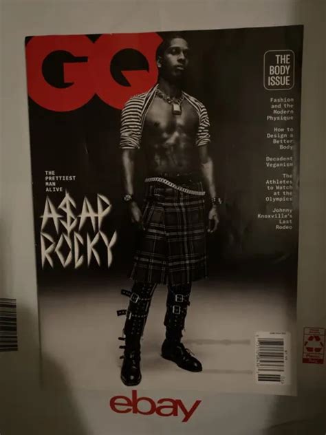 Gq Magazine Asap Rocky Body Issue Olympic Athletes Johnny Knoxville