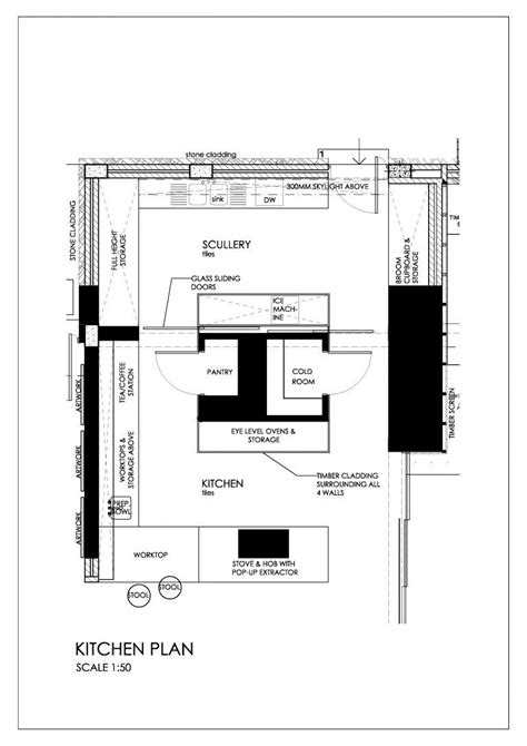 The Plans For This Stunning Kitchen Design Show The Exact Layout Of The