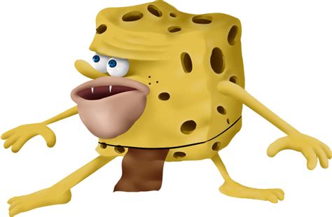 Aesthetic Spongebob Meme Wallpaper Bob Esponja Cavernicola Png