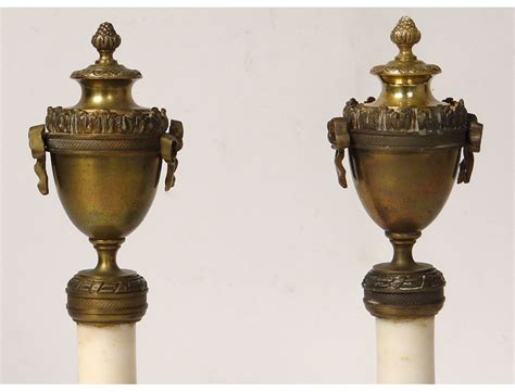 This object can be found in dire maul. Pair cassolettes candlesticks Louis XVI bronze marble ...