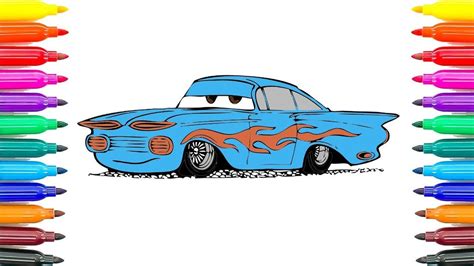 Top Ramone Cars Coloring Pages For Free Hot Coloring Pages