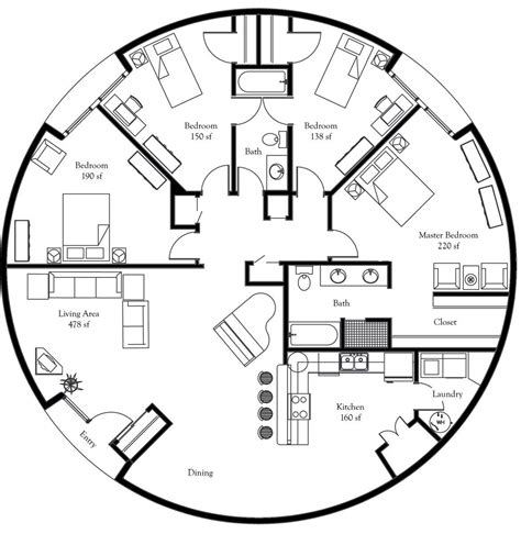 Https://wstravely.com/home Design/dome Homes Floor Plans