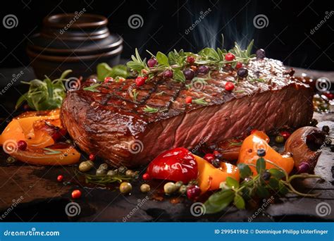 Culinary Masterpiece Elevating Grilled Delights To Visual Gastronomic