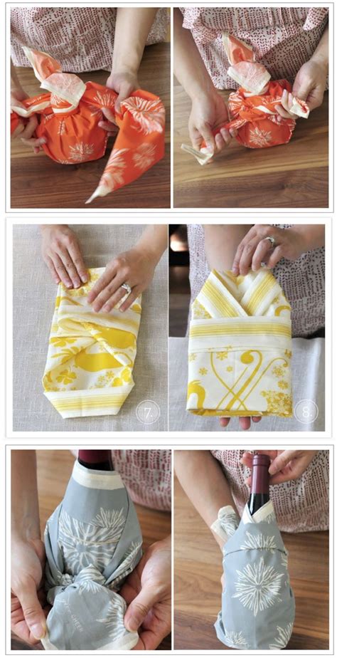 How to wrap a present. chewing the cud :: wrap tutorials (With images) | Fabric ...