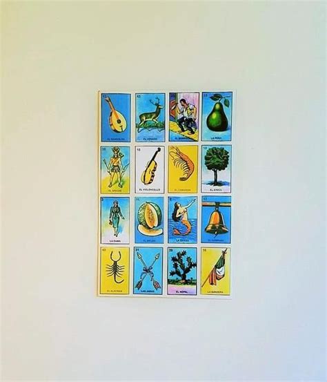 Loteria Mexicana 30 Different Boards Mexican Bingo Chalupa Handmade Mexican Handmade Loteria