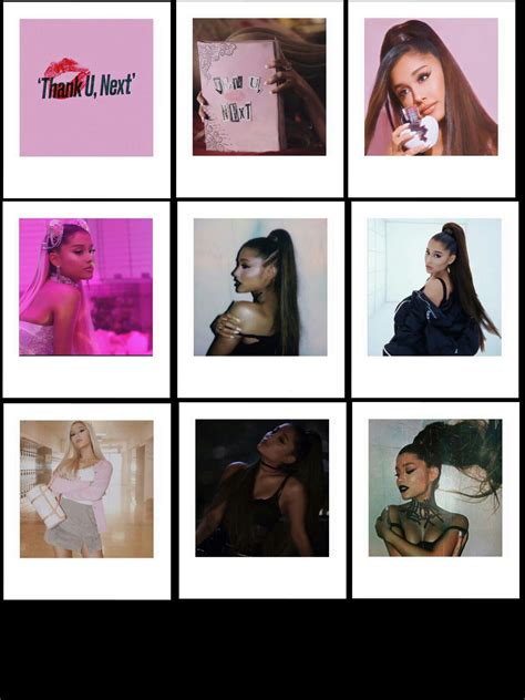 Thank you next era paloraid set | Fotos de ariana, Foto, Instagram