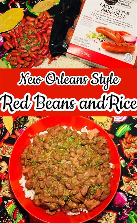 Enjoy by itself or with your favorite side. New Orleans Style Red Beans and Rice, (slow cooker and stove top) | Easy rice recipes, Vegetable ...