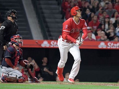 Shohei Ohtani Hits First Major League Homer In Debut At Angel Stadium