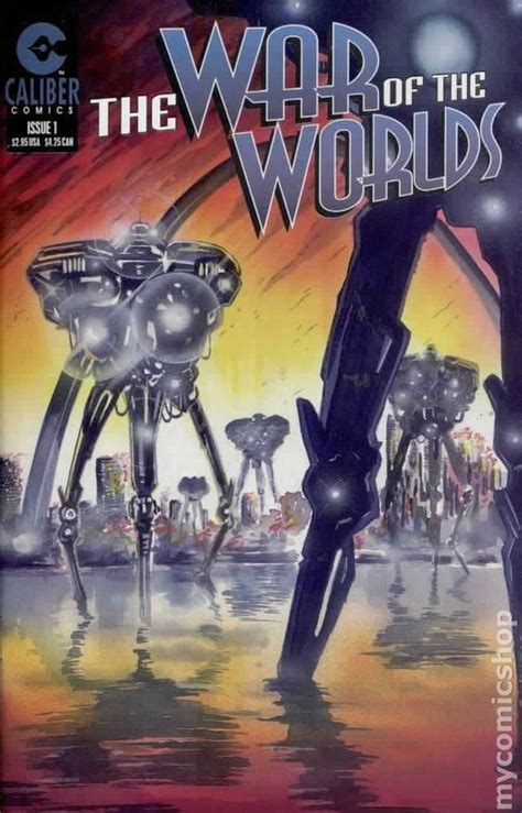 Their world is far gone in its cooling and this world is still crowded with life, but crowded only with what War of the Worlds (1996 Caliber) comic books