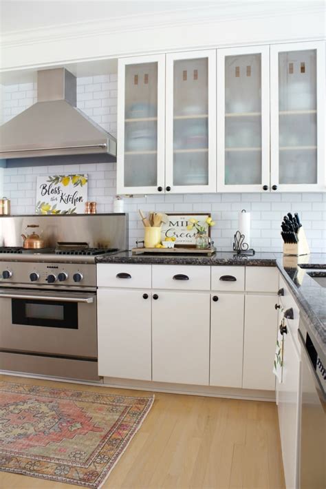 We take pride in serving our clients w. white kitchen cabinets - The Design Twins | DIY Home Decor ...