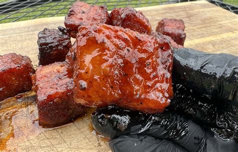 Hot Honey Pork Belly Burnt Ends Recipe Cart