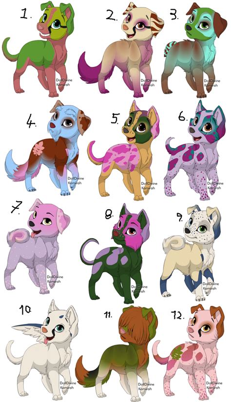 Sparkle Dog Free Adoptables 1 Closed By Loony Adopts On Deviantart