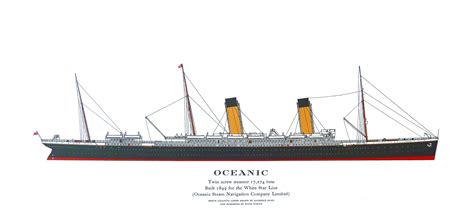 Rms Oceanic 1899 Hugh Evelyn Prints