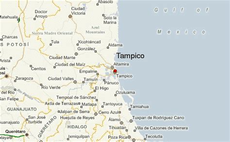 Mapa Mexico Tampico Rollingmachinery