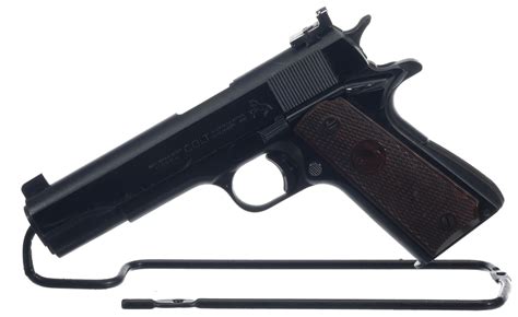 Colt Government Model Semi Automatic Pistol Rock Island Auction