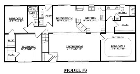 Model 3 Floor Plan Kintner Modular Homes