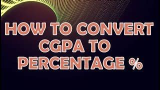 How to calculate your cgpa i was also going talk about the importance of knowing how to calculate your cgpa but i believe the upper paragraph has your total cgpa is gotten by adding the total quality points (tqp) to date and dividing by the total credit unit (tcu) to date. 【How to】 Convert Cgpa Into Percentage In Kerala University