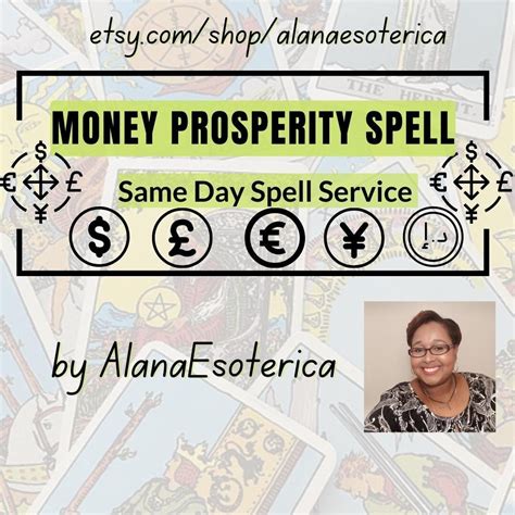 Same Day Money Prosperity Manifestation Spell 20 Years Business And