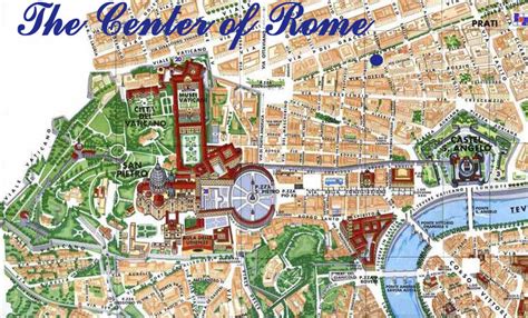 Roma Centro Cartina Cartina Toscana