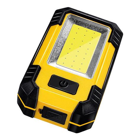 30w Cob Led Rechargeable Work Light Emergency Lamp Hand Torch Camping