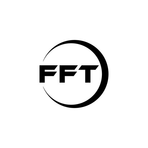 Fft Letter Logo Design In Illustration Vector Logo Calligraphy