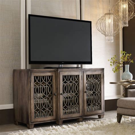 There are two types of tv furniture: Hooker Furniture 64 in. Entertainment Console - TV Stands ...