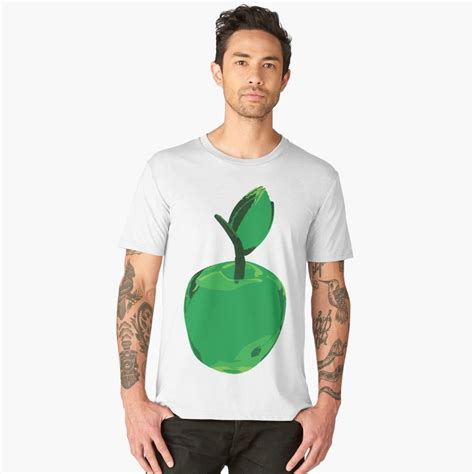 Green Apple Premium T Shirt By Denalex Green Apple Shirts T Shirt