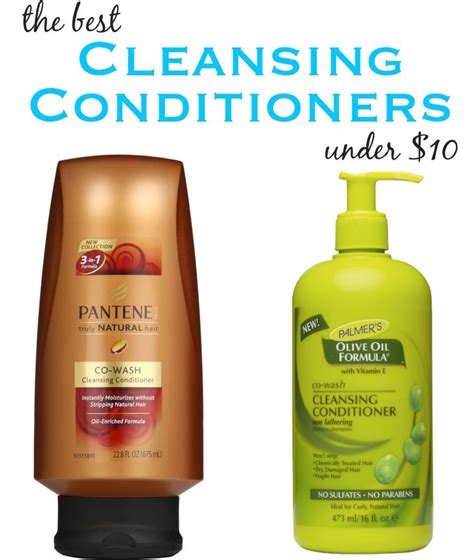 Cheap Thrills! Favorite Cleansing Conditioners Under $10