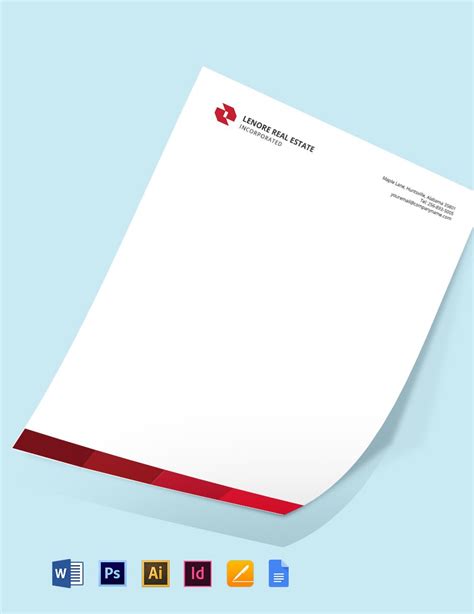 Professional Graphic Designer Letterhead Template Word Template Net 110550 Hot Sex Picture