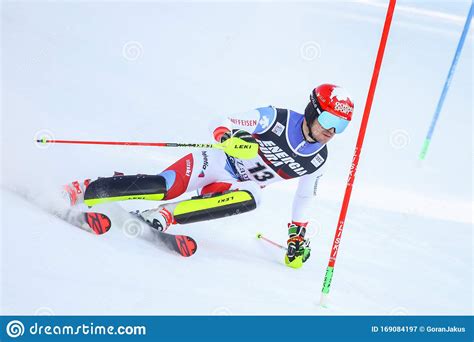 Audi Fis Ski World Cup 2020 Mens Slalom Editorial Photography - Image of meillard, sports: 169084197