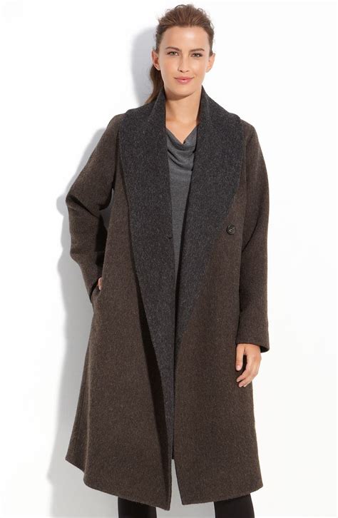 Eileen Fisher Shawl Collar Coat Nordstrom