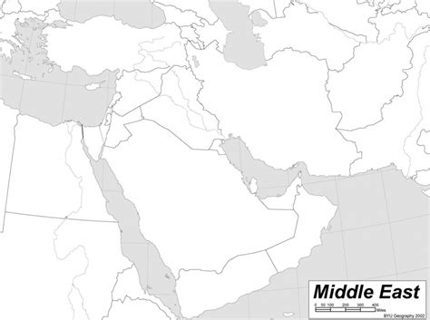 Printable Blank Map Of The Middle East And North Africa Vonkenvlam Images