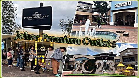 Johor Premium Outlets Jpo Designer Outlet Shopping Mall Johor Youtube