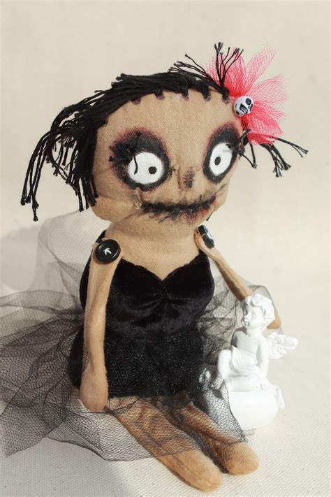 Creepy Cute Doll Voodoo Doll Rag Dolls Handmade Etsy