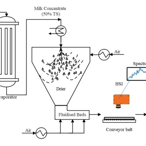 Milk Powder Production Process Schematic Adapted From Bylund 2003 And