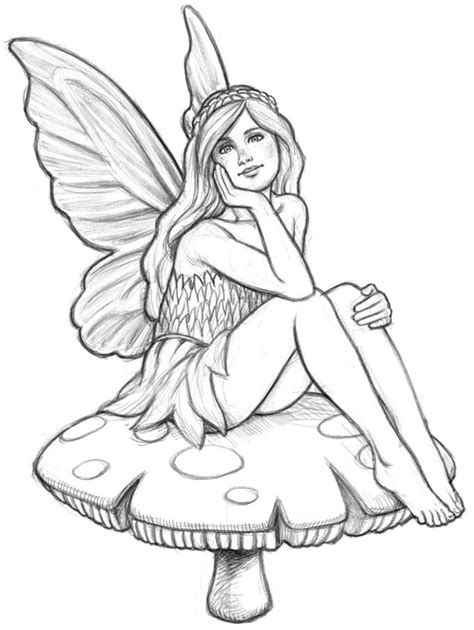 Pencil Drawings Of Fairies Simple Pencil Sketches Of Fairies